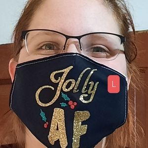 Christmas Mask Covers double layer